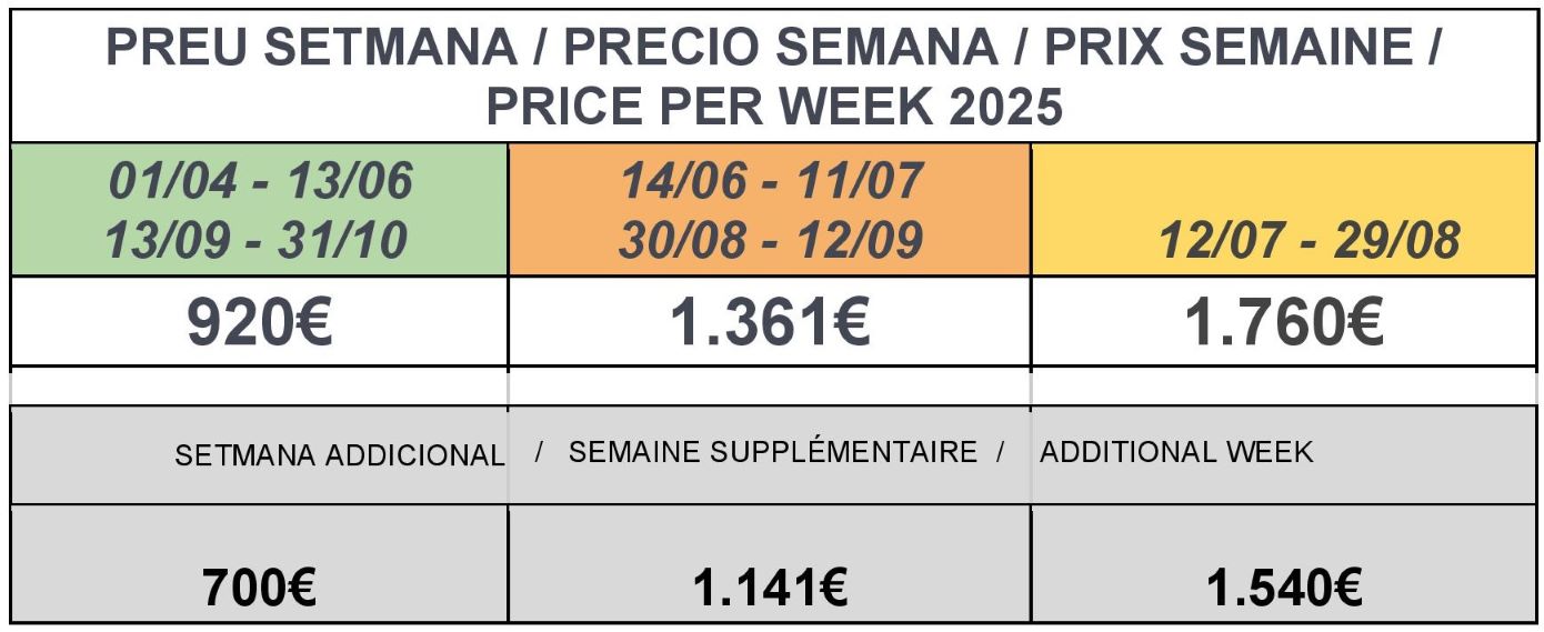 PREU SETMANA DUPLEX LLUNA